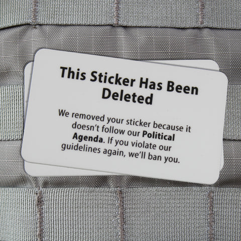 "This Sticker Has Been Deleted" Sticker