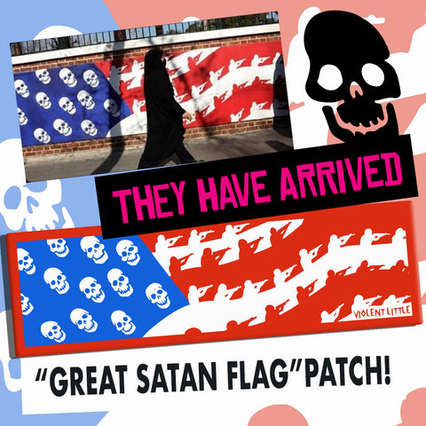 "Great Satan" American Flag Morale Patch