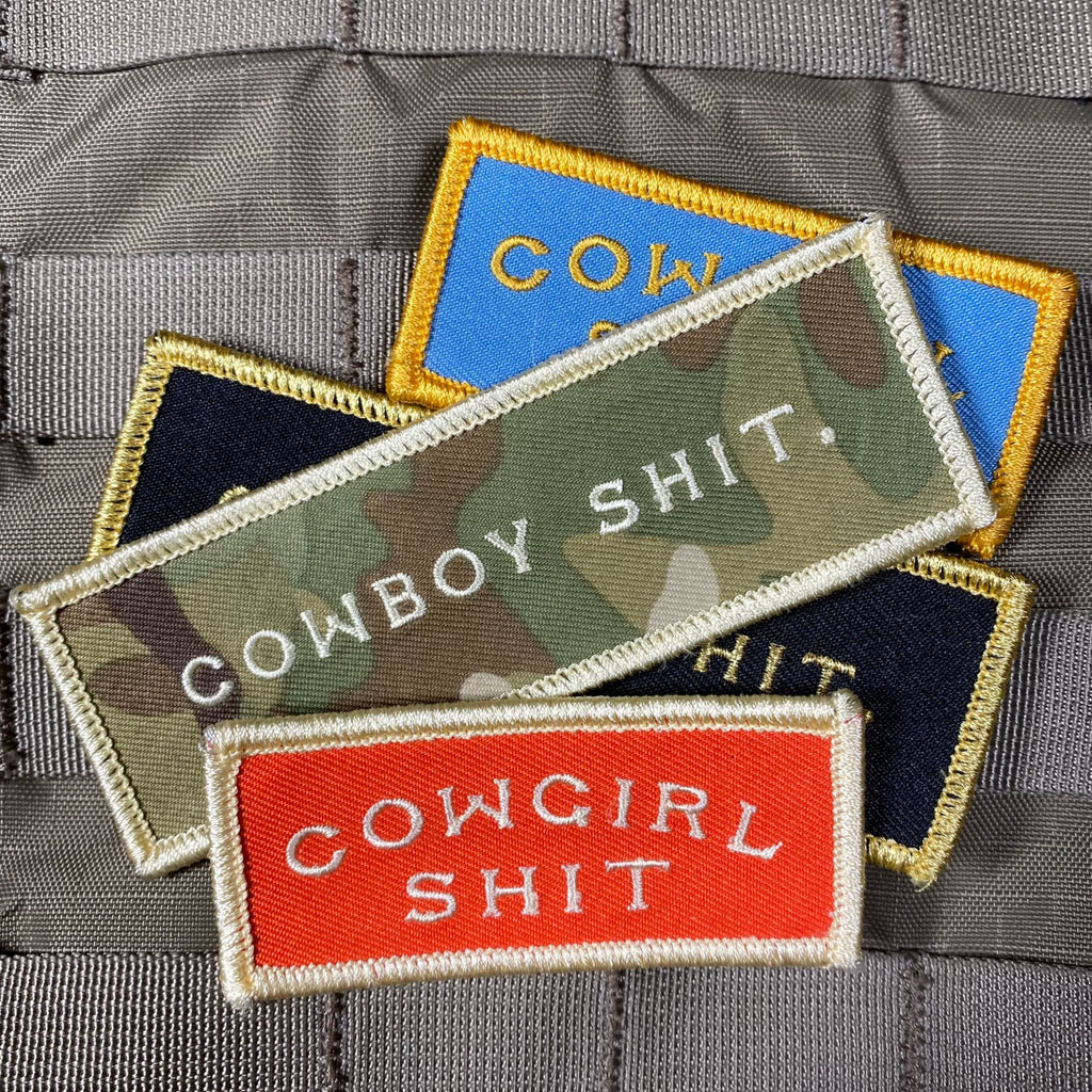 COWBOY SHIT MORALE PATCH – Tactical Outfitters